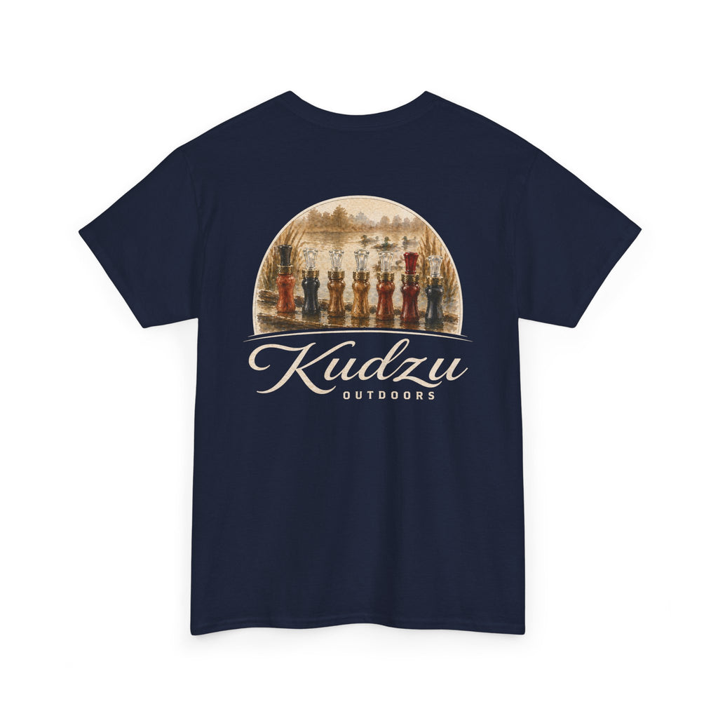 Kudzu custom duck call tee