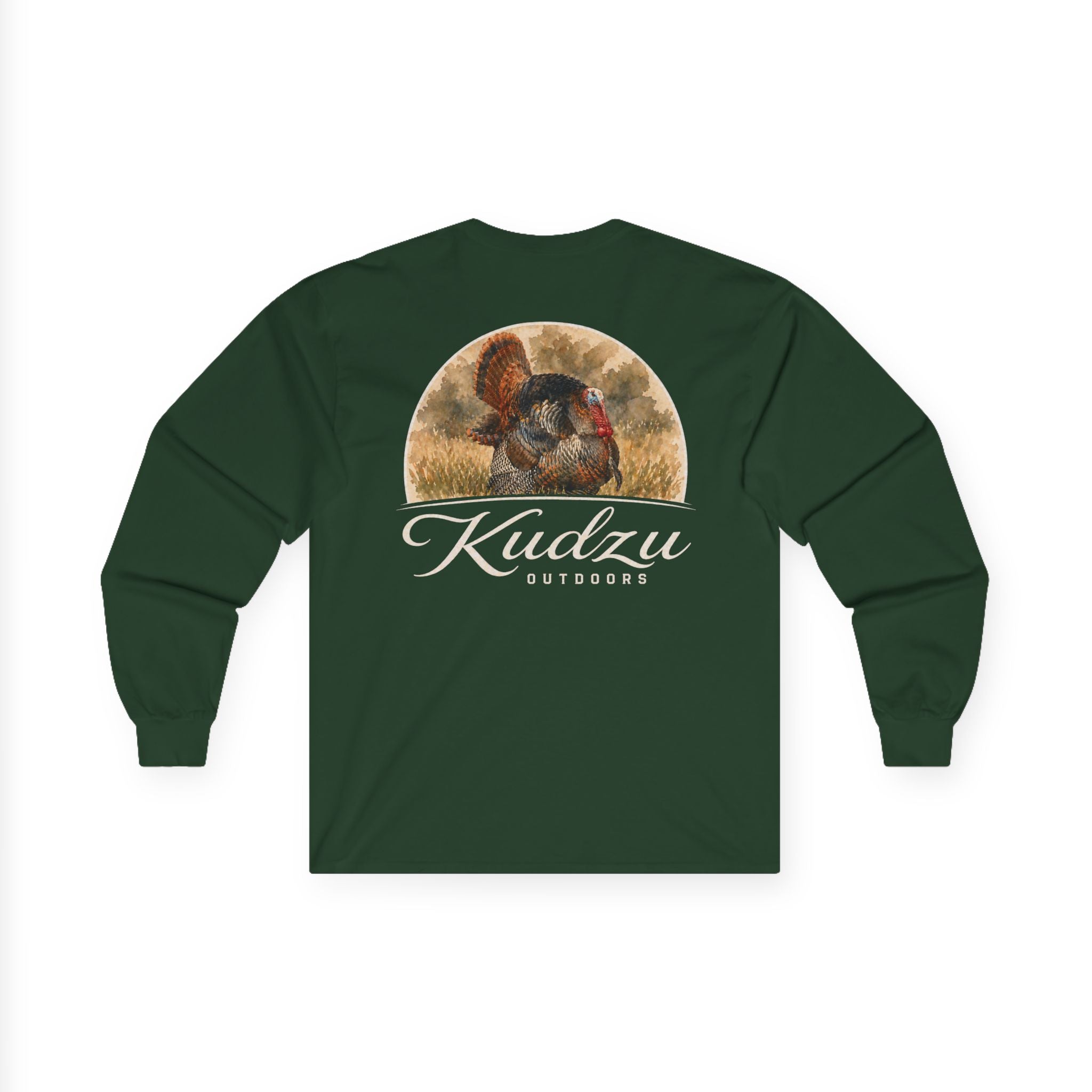 Kudzu Outdoors long sleeve turkey tee