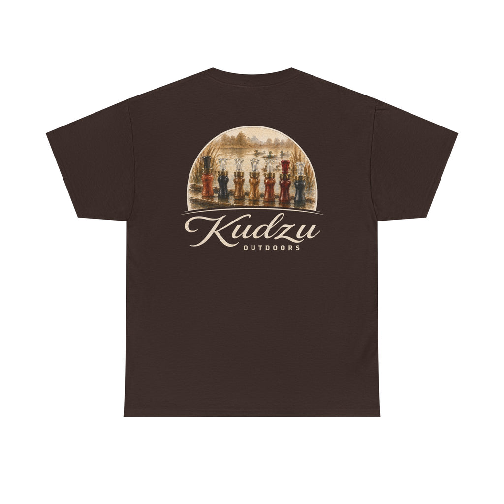 Kudzu custom duck call tee
