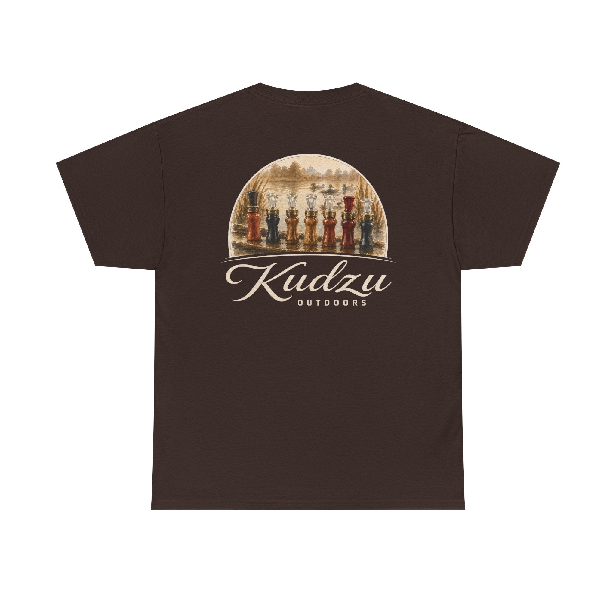 Kudzu custom duck call tee