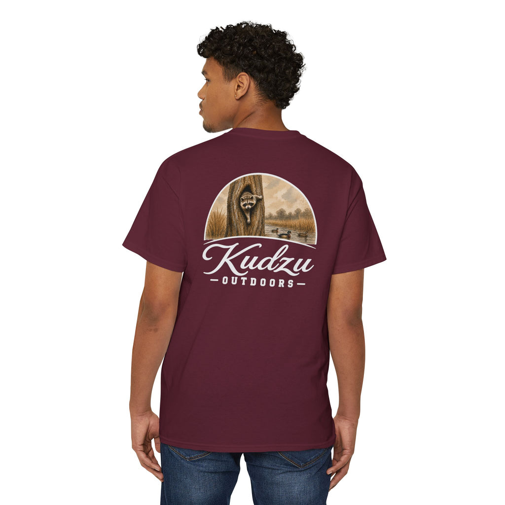 Kudzu coon hunter pocket t