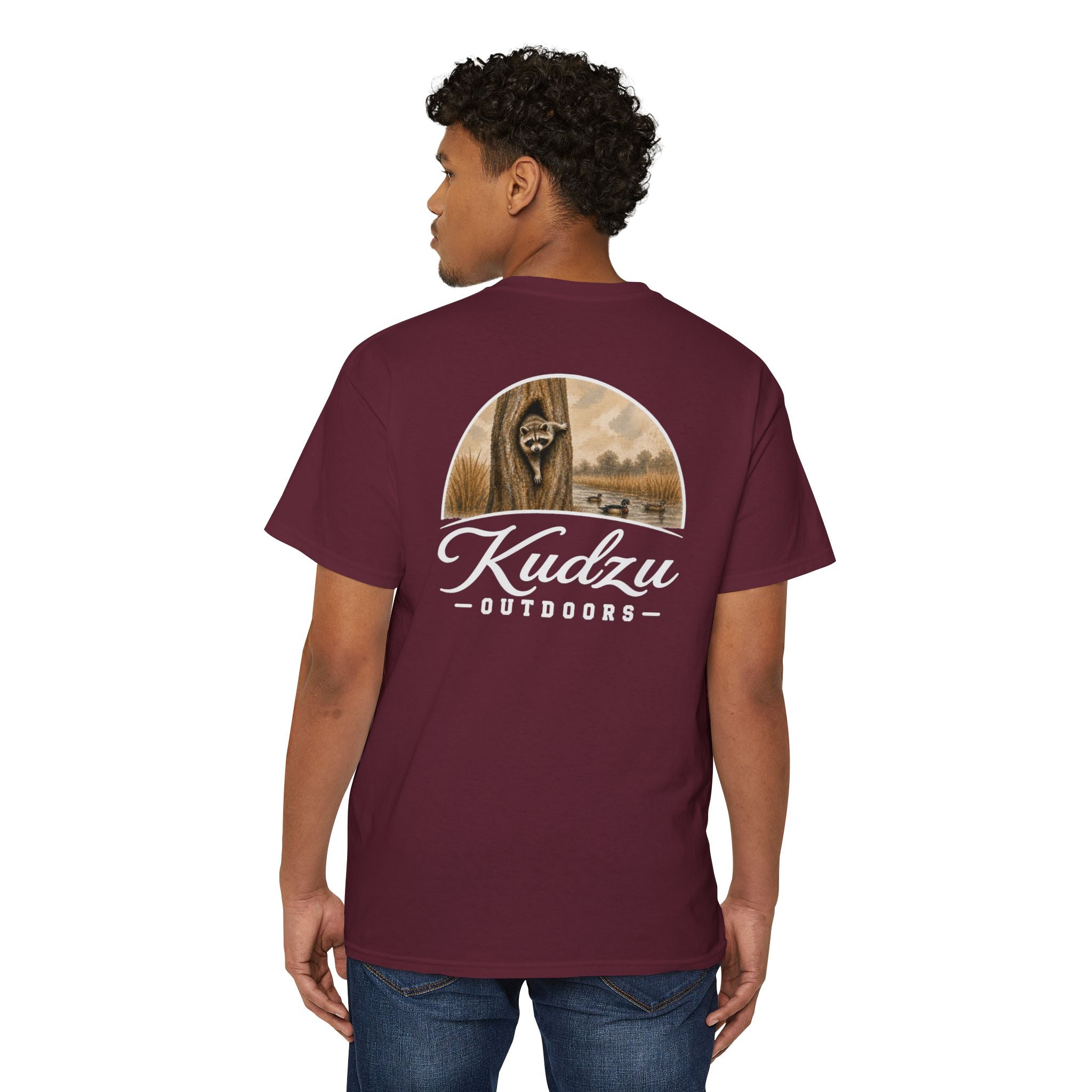Kudzu coon hunter pocket t
