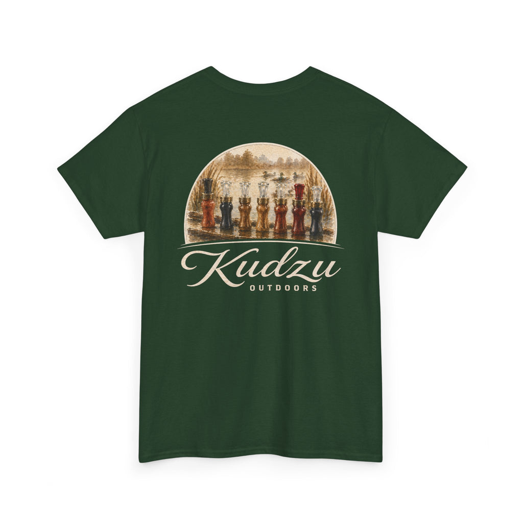 Kudzu custom duck call tee