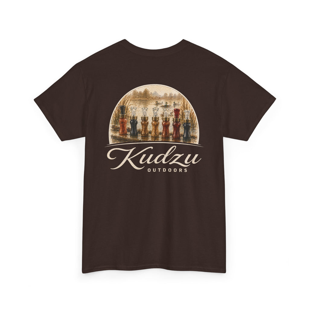 Kudzu custom duck call tee