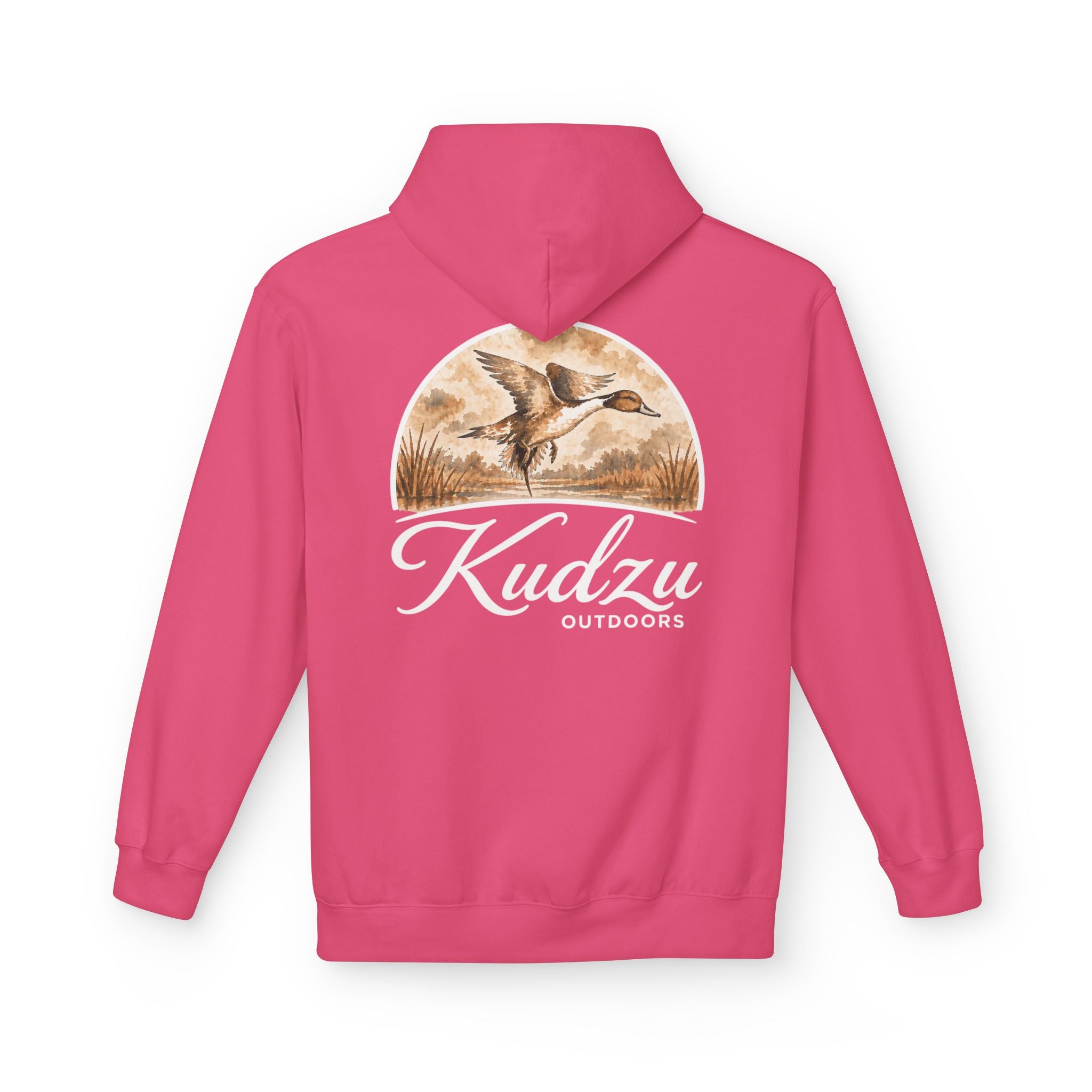 Kudzu duck hoodie pink