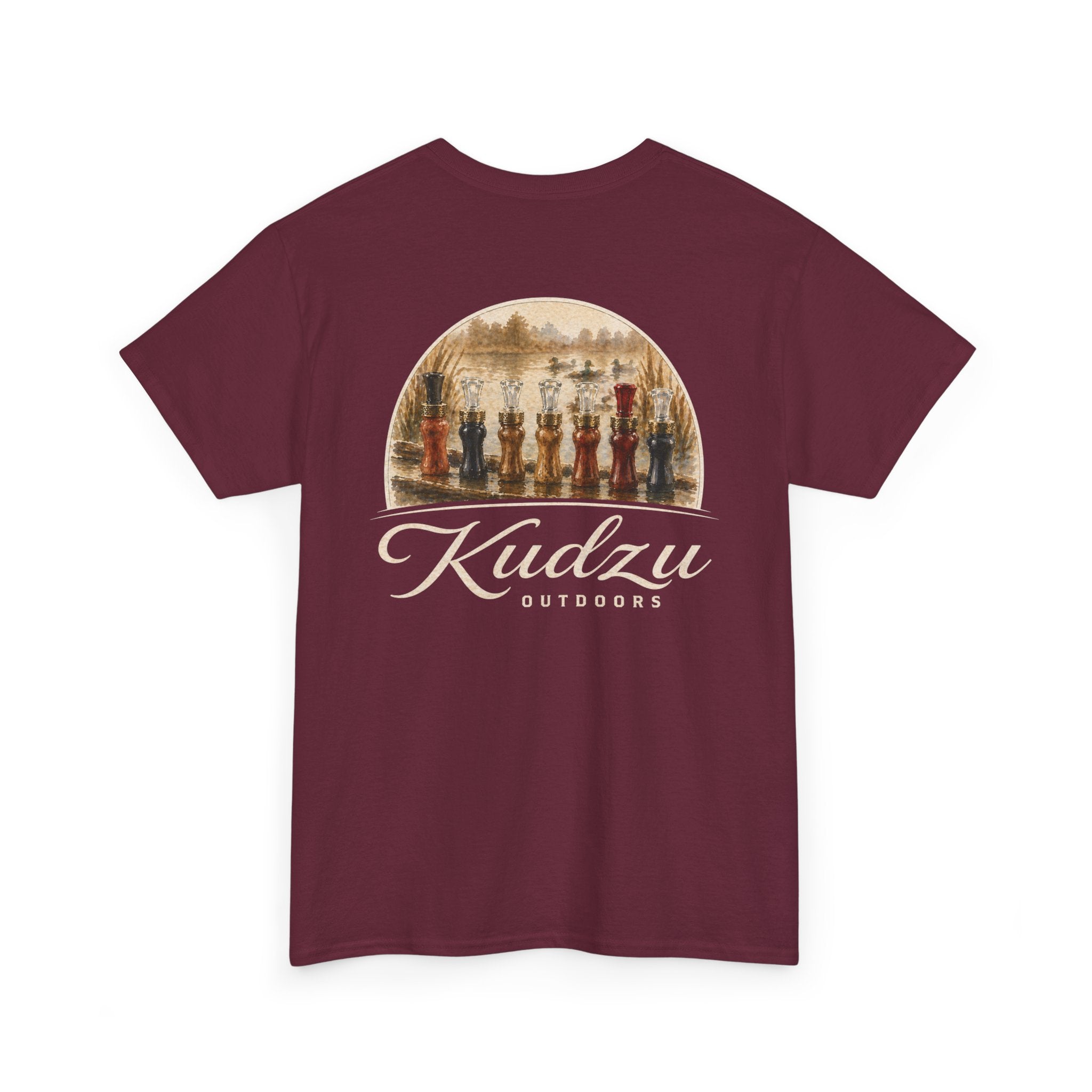 Kudzu custom duck call tee